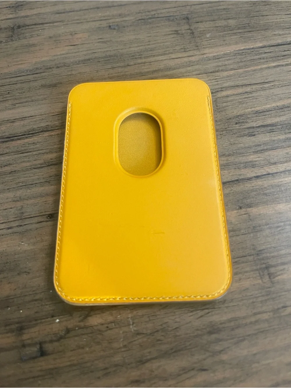 Apple Orange Magnetic Leather Wallet for iPhone